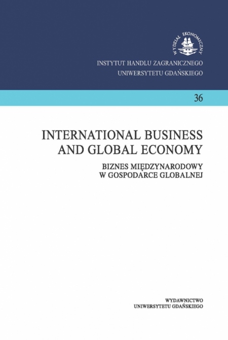 okładka "International Business and Global Economy"