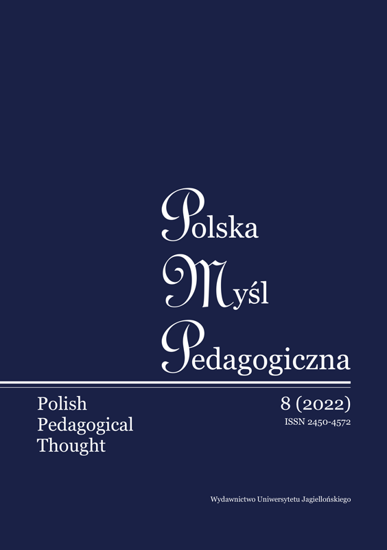 okładka czasopisma "Polska Myśl Pedagogiczna "