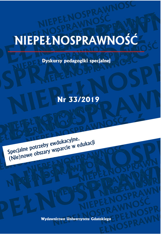 okładka czaospisma Niepełnosprawność