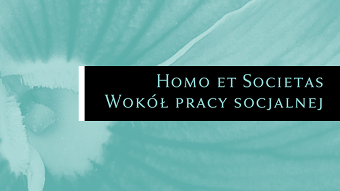 "Homo et Societas. Around Social Work" banner