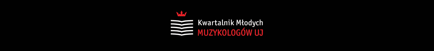 banner czasopisma "Kwartalnik Młodych Muzykologów UJ"
