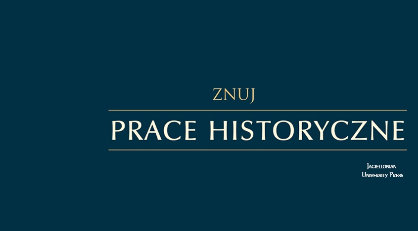 banner czasopisma "Prace Historyczne"