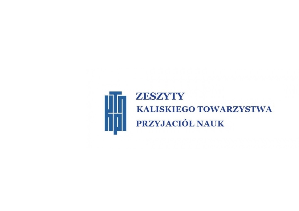 logotyp Zeszyty Kaliskiego Towarzystwa Przyjaciół Nauk