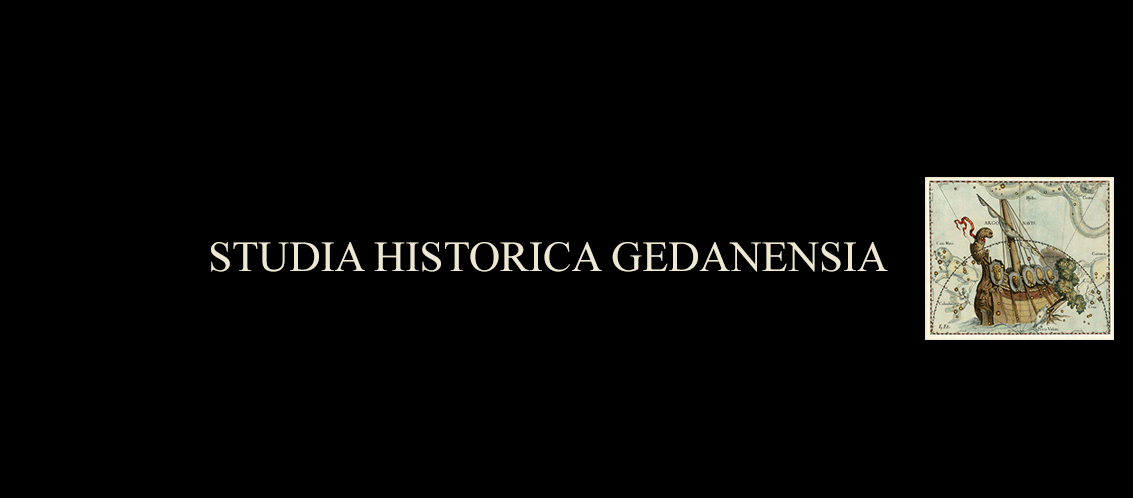 banner Studia Historica Gedanensia