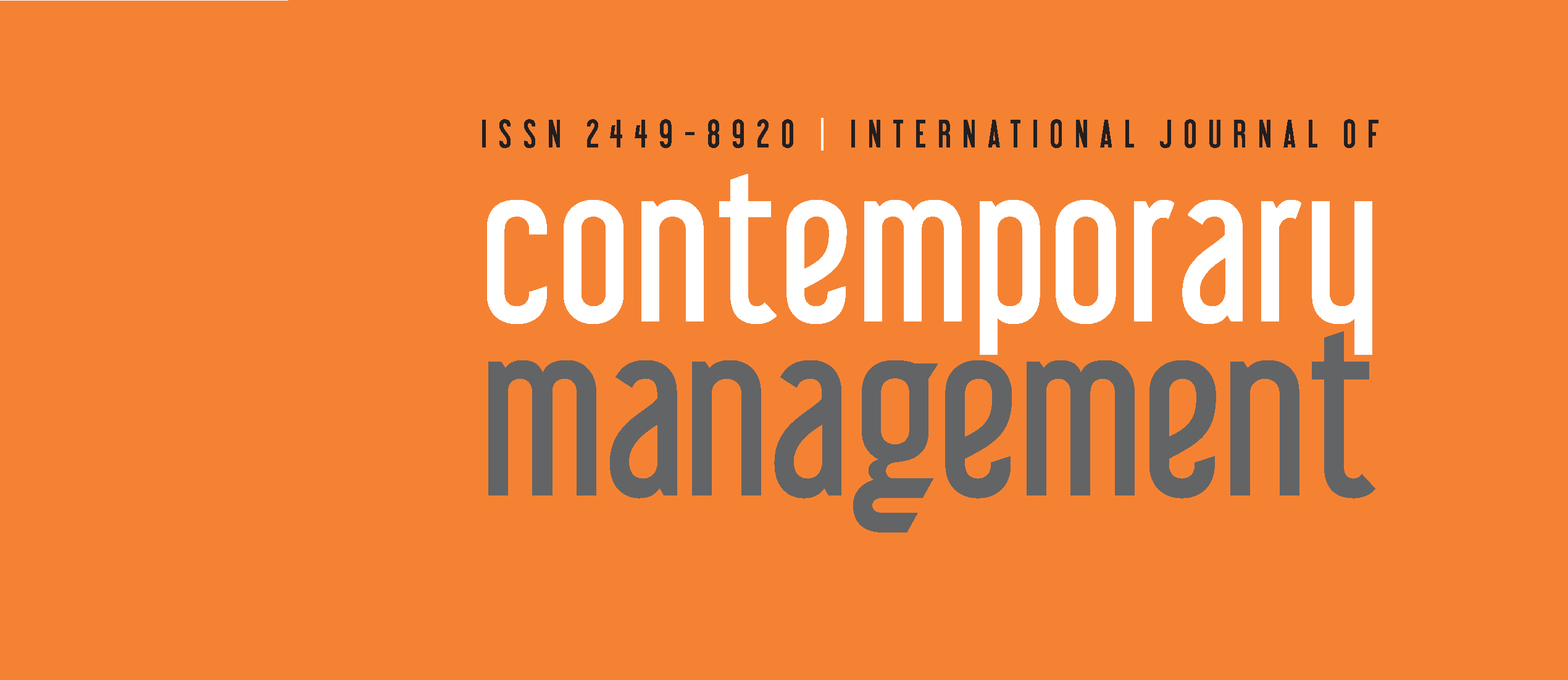 International Journal of Contemporary Management banner