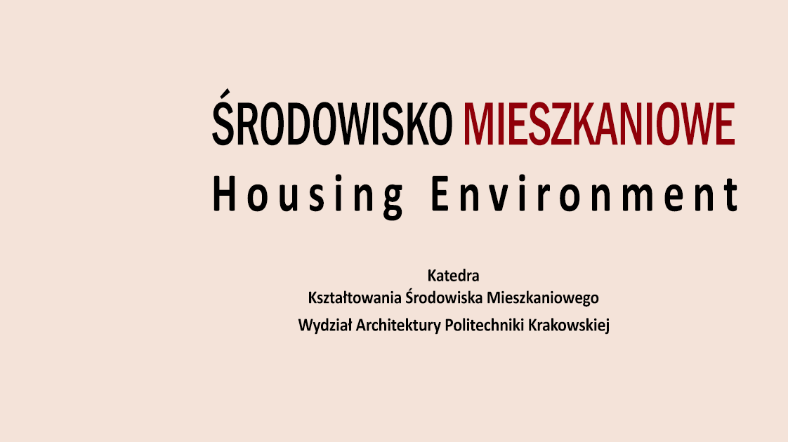 Środowisko Mieszkaniowe - główny banner