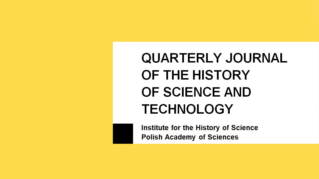 "Quarterly Journal of the History of Science and Technology" banner