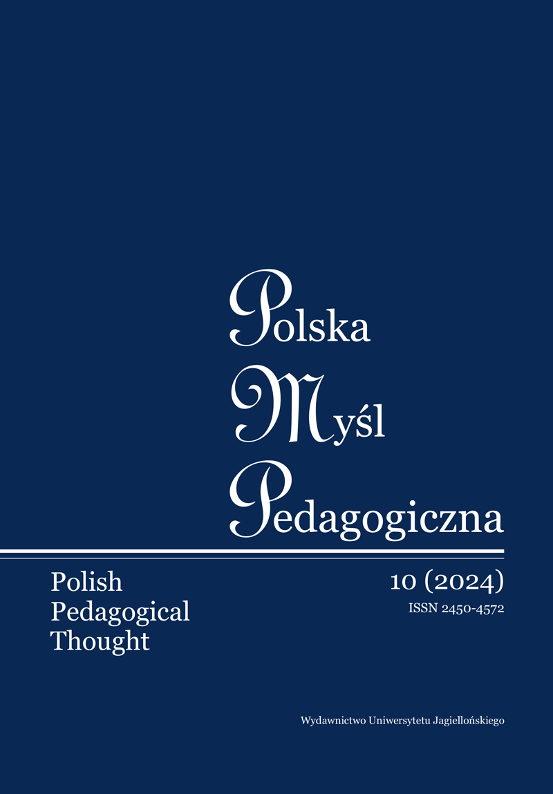 Okładka czasopisma Polska Myśl Pedagogiczna 10 (2024)