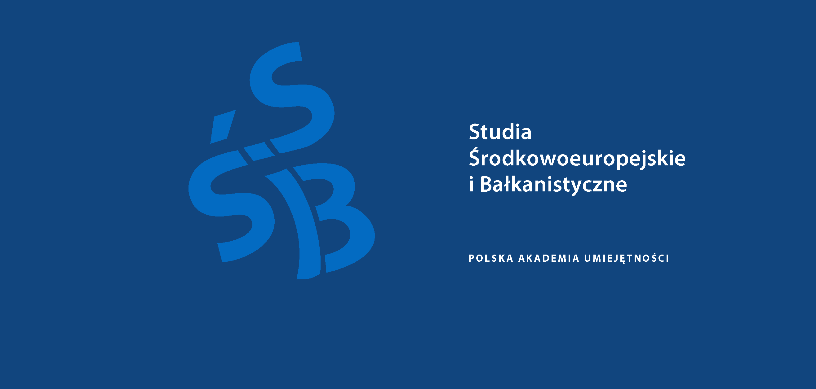 banner of the "Central European and Balkan Studies" journal 