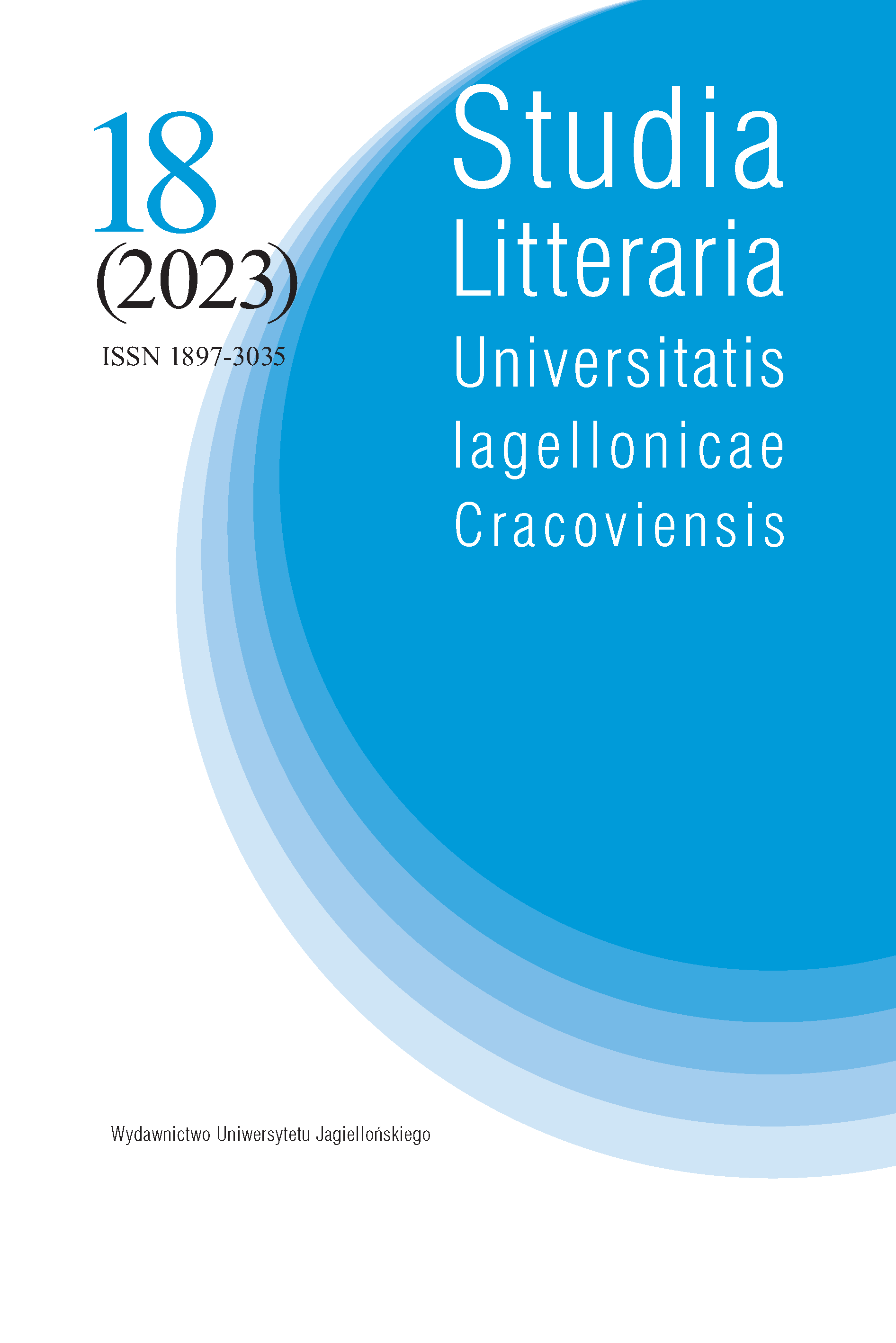 Studia Litteraria replacement cover