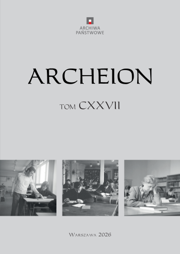 Okładka tomu 127 – Archeion