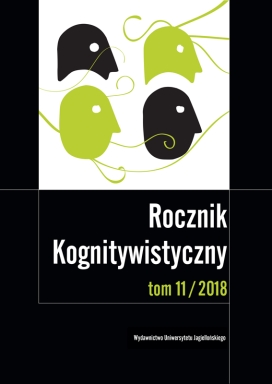 "Rocznik Kognitywistyczny" cover