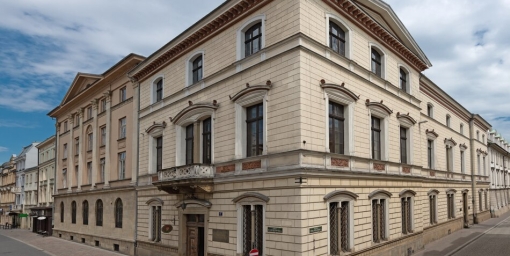 Photo of the building of the Polish Academy of Arts and Sciences