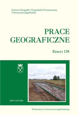 cover of: Prace Geograficzne, issue 138