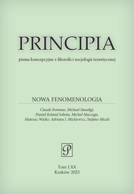 Principia Volume 70 (2023) cover