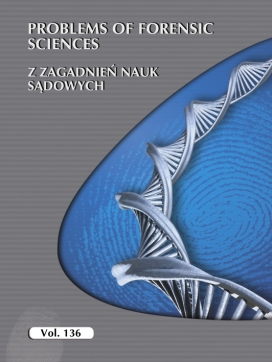 okładka Problems of Forensic Sciences (Z Zagadnień Nauk Sądowych) - numer 136
 