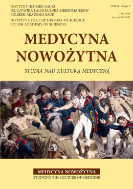 Okładka czasopisma Medycyna Nowożytna 1 2024