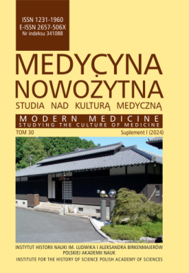 Medycyna Nowożytna vol. 30 (2024) Suplement I - cover