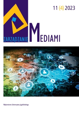 Zarządzanie Mediami 4/2023 front cover 