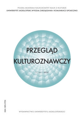 okładka czasopisma "Przegląd Kulturoznawczy"