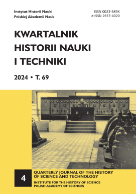 okładka Kwartalnika Historii Nauki i Techniki