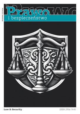 okładka czasopisma Prawo i Bezpieczeństwo – Law & Security